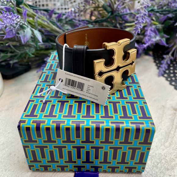 Tory Burch Eleanor Leather Bracelet🧡NWT🧡 - Picture 3 of 12